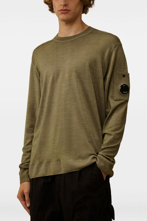 Maglia Uomo Verde Patch Lens