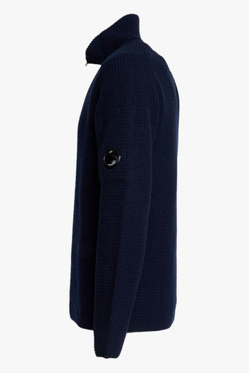 Maglia Blu Uomo Dolcevita - 3