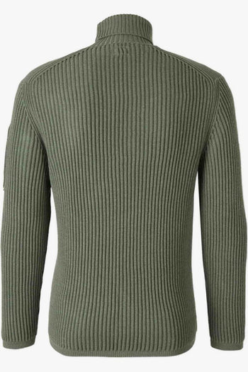 Maglia Uomo Verde Collo Alto - 2