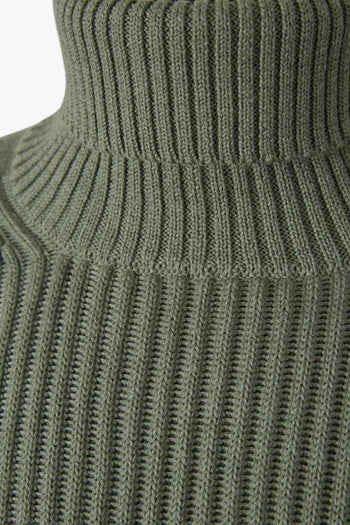 Maglia Uomo Verde Collo Alto - 3