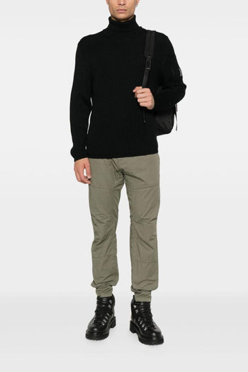 Maglia Nero Uomo Collo Alto - 2