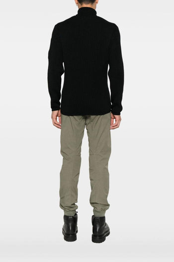 Maglia Nero Uomo Collo Alto - 4