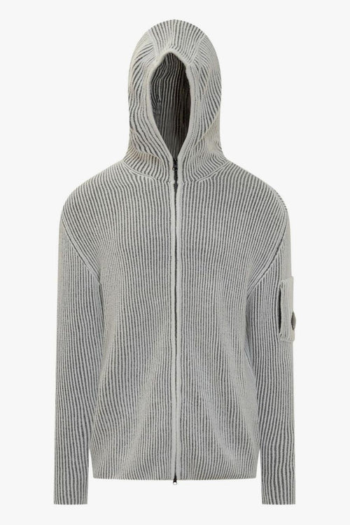 Cardigan Grigio Uomo Family 3.0