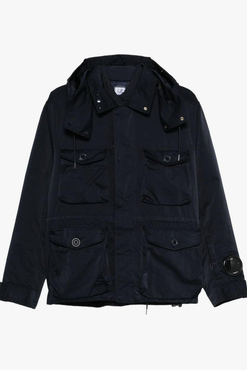 Giubbotto Blu Uomo Applicazione Lens