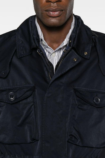 Giubbotto Blu Uomo Applicazione Lens - 4