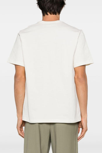 T-shirt Bianco Uomo Micro Logo - 3