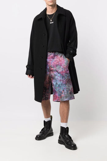 T-shirt Nero Uomo Stampa Logo - 2