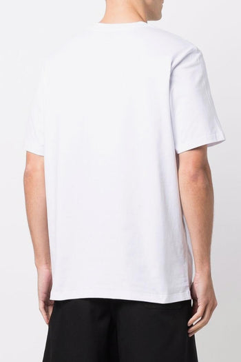 T-shirt Bianco Uomo Stampa Logo Milano - 3