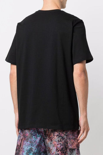 T-shirt Nero Uomo Stampa Logo - 3