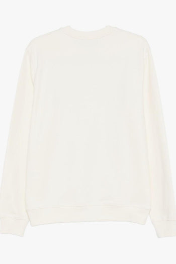 Felpa Bianco Uomo Stampa Logo - 2