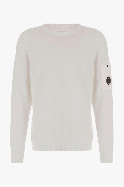Maglia Bianco Uomo Girocollo