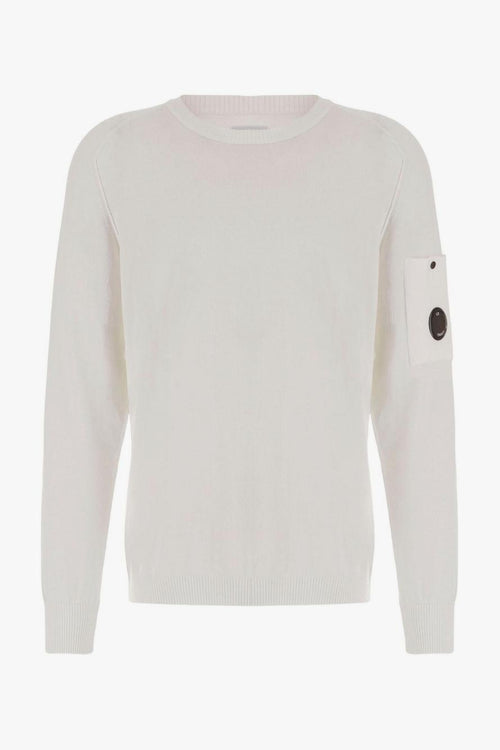 Maglia Bianco Uomo Girocollo