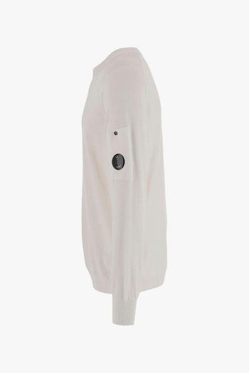 Maglia Bianco Uomo Girocollo - 3