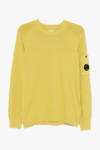 Maglia Scollo Tondo Uomo Giallo - 5