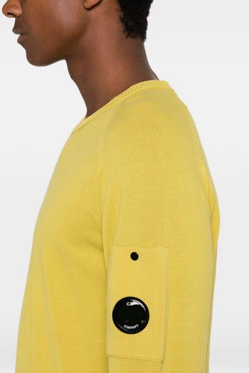 Maglia Scollo Tondo Uomo Giallo - 4