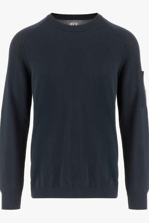 Maglia Blu Uomo Girocollo