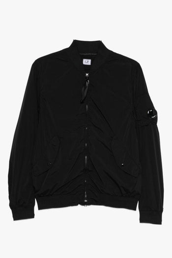 Giubbotto Bomber Uomo Nero - 5