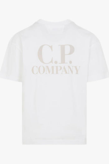 T-shirt Bianco Uomo Logo Posteriore - 2