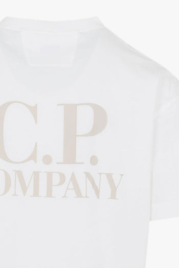 T-shirt Bianco Uomo Logo Posteriore - 3