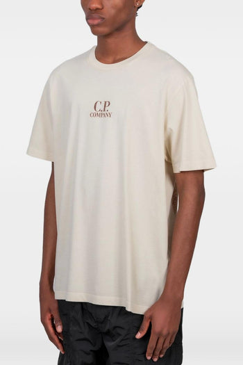 T-shirt Stampa Posteriore Uomo Beige - 2