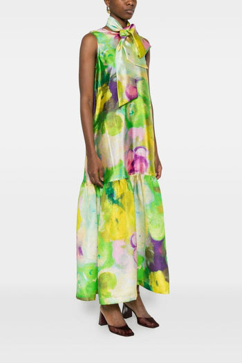 Abito Verde Donna Floreale - 10