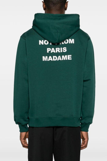 Felpa Verde Uomo Cappuccio Not From Paris Madame - 3