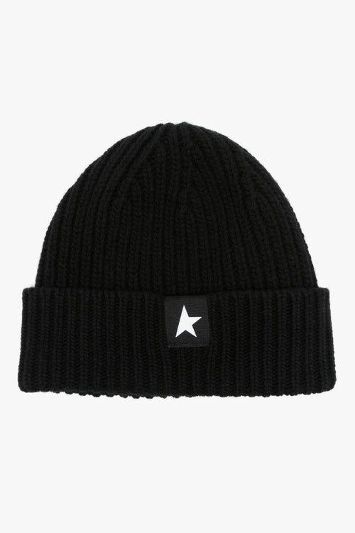 Cappellino Nero Uomo Patch Stella