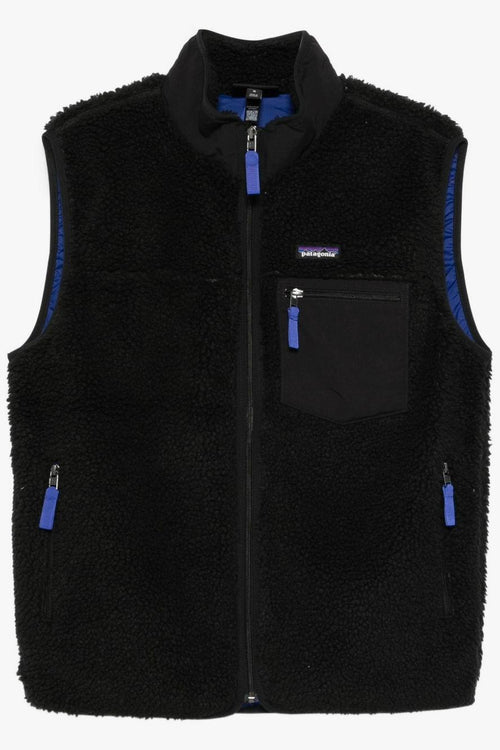 Gilet Nero Uomo Retro-X