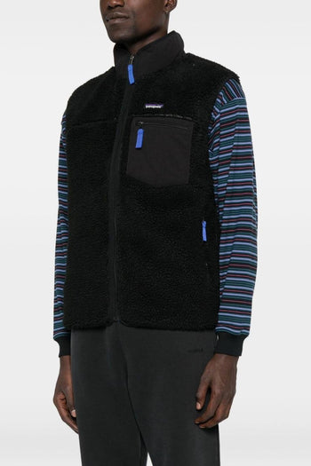 Gilet Nero Uomo Retro-X - 4