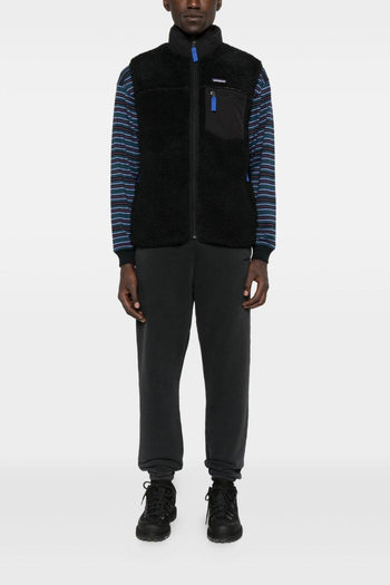 Gilet Nero Uomo Retro-X - 5