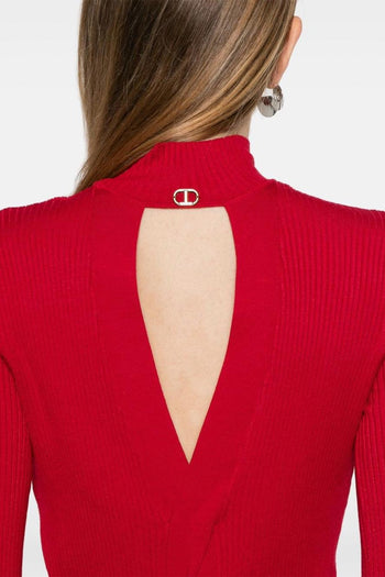 Maglia Rosso Donna - 5