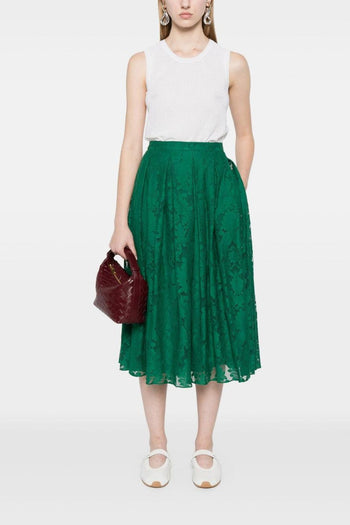 Ampezzo Donna Gonna Verde - 2