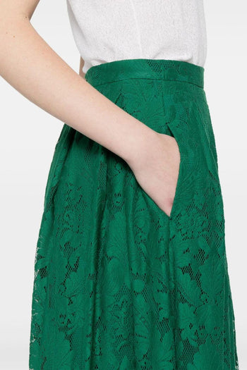 Ampezzo Donna Gonna Verde - 4