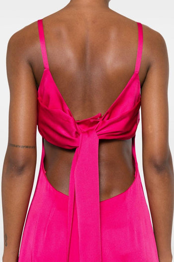 Dede Donna Abito Fucsia - 4