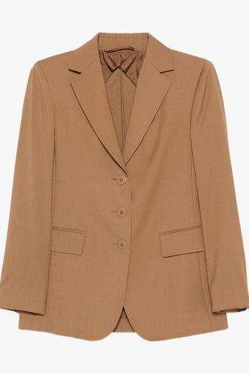 Giacca Marrone Donna Monopetto - 5