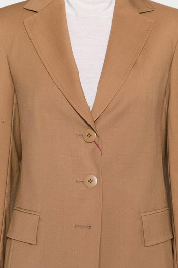 Giacca Marrone Donna Monopetto - 3