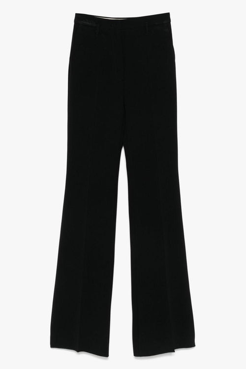 Pantalone Nero Donna a Vita Alta