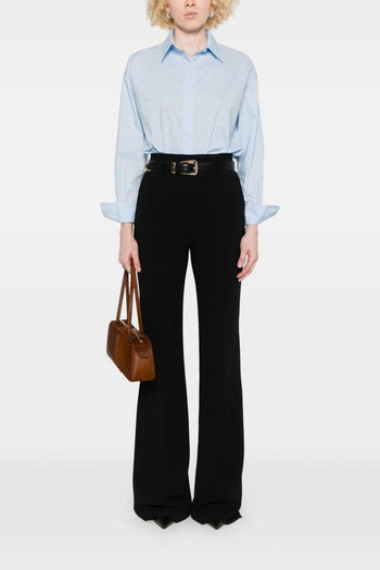 Pantalone Nero Donna a Vita Alta - 5