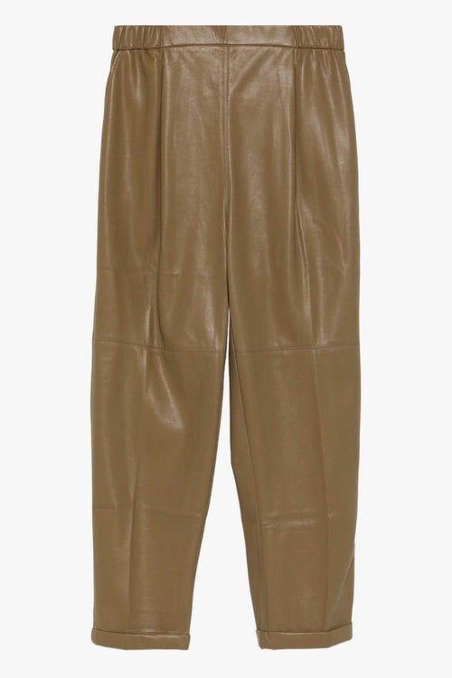 Demoiselles Pantalone Verde Donna