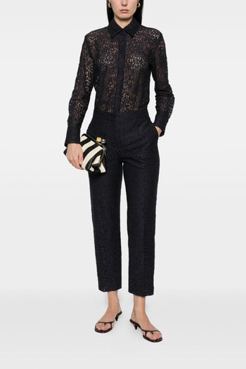 Pantalone Pizzo Donna Nero - 2