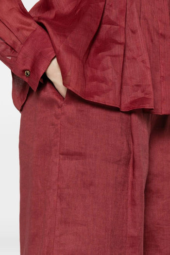 Pantalone Caravan Donna Rosso - 4