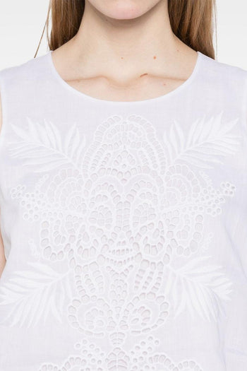 Top Efeso Donna Bianco - 4