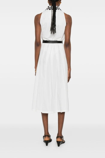 Abito Midi Donna Bianco - 4
