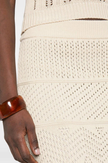 Gonna Mito Donna Beige - 4