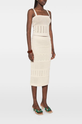 Gonna Mito Donna Beige - 2
