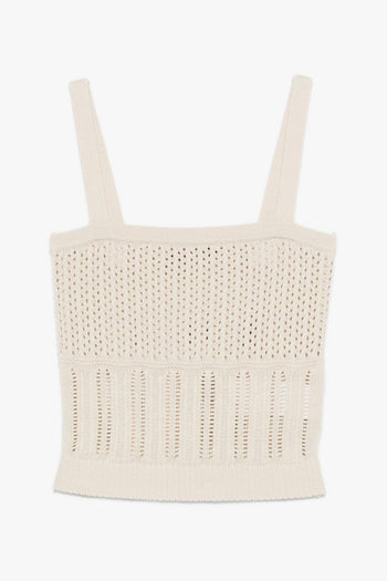 Top Pesi Donna Beige - 5