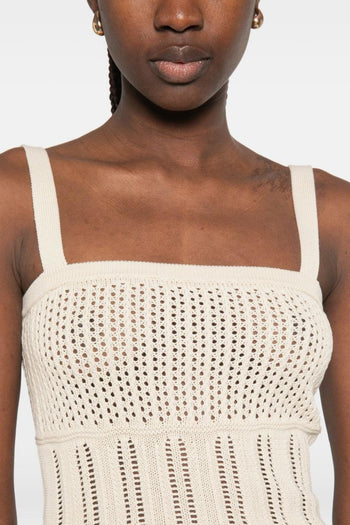 Top Pesi Donna Beige - 4