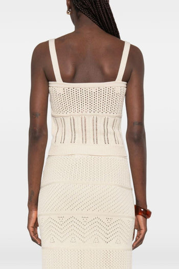 Top Pesi Donna Beige - 3