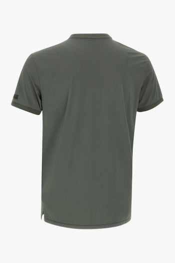 T-Shirt Oxford Uomo Verde - 2