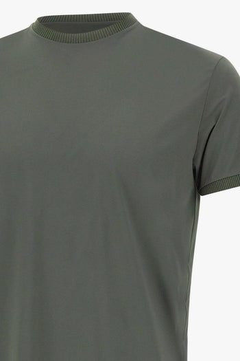 T-Shirt Oxford Uomo Verde - 5